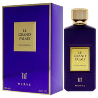 Merve Le Grand Palais para mujer, Eau de Parfum, una fragancia majestuosa con notas de frutas y maderas