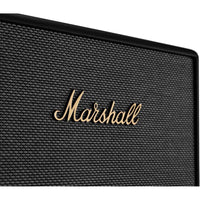Altavoz Bluetooth Marshall Stanmore III, color negro, con sonido envolvente y diseño sostenible, compatible con smartphones y televisores
