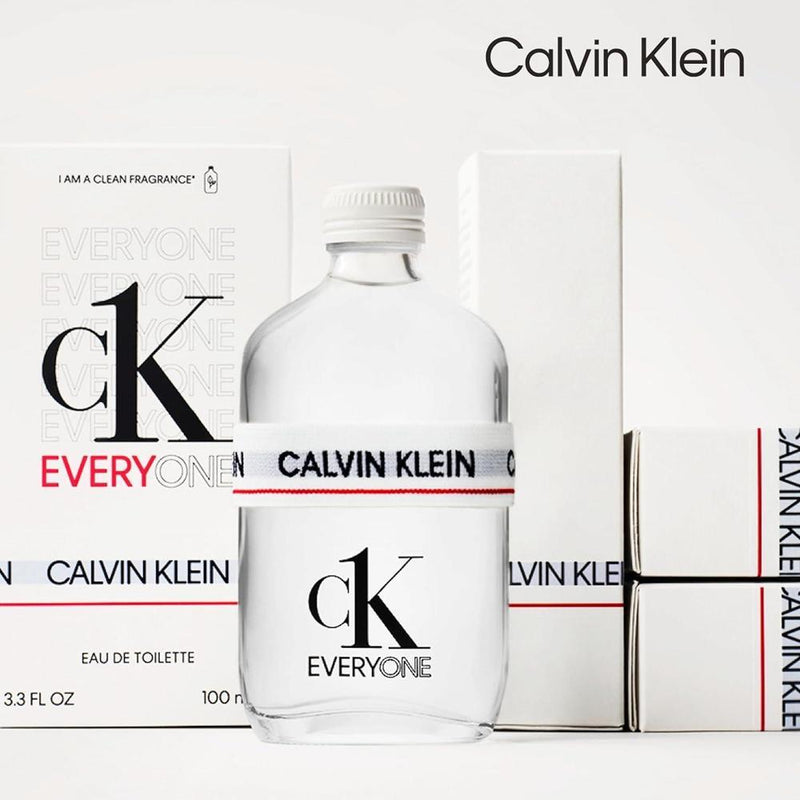 Calvin Klein CK Everyone Eau de Toilette cítrica unisex con notas de naranja, jengibre y madera de cedro