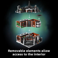 LEGO DC Batman Arkham Asylum para adultos, decoración de hogar u oficina, ideal para fans de cómics y películas, 76300