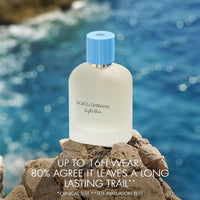 Dolce & Gabbana Light Blue Pour Homme Eau De Toilette Spray para hombres, ideal para viaje