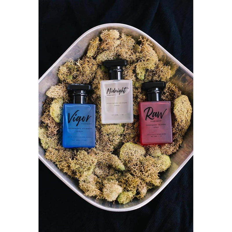 RawChemistry - A Pheromone Infused Mens Cologne Gift Set - Set of 3 Colognes