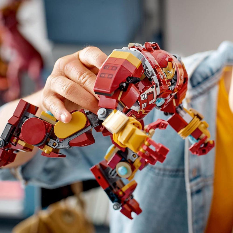 LEGO Marvel Hulkbuster: La Batalla de Wakanda Set con Figuras de Acción de Avengers y Bruce Banner