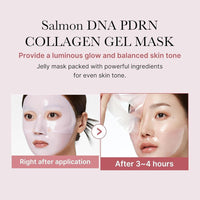 Mascarilla en Gel Jelly de Colágeno Rosado con PDRN de ADN de Salmón 28g