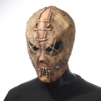 Máscara de terror para Halloween con diseño aterrador de zombi, ideal para disfrutar de una experiencia única