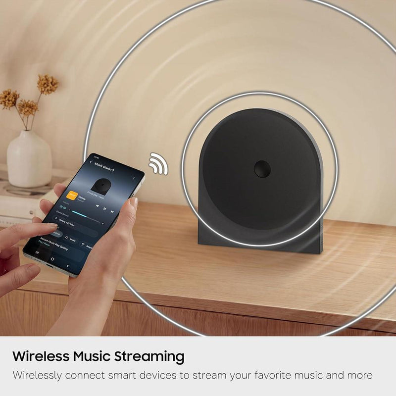 Samsung Altavoz Inteligente Music Studio 5 con Sonido Dolby Atmos, Q-Symphony, WiFi y Bluetooth Modelo 2026 Negro