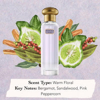 Perfume Tocca Colette para mujer, fragancia floral cálida con bergamota, sándalo y pimienta rosa, tamaño viaje