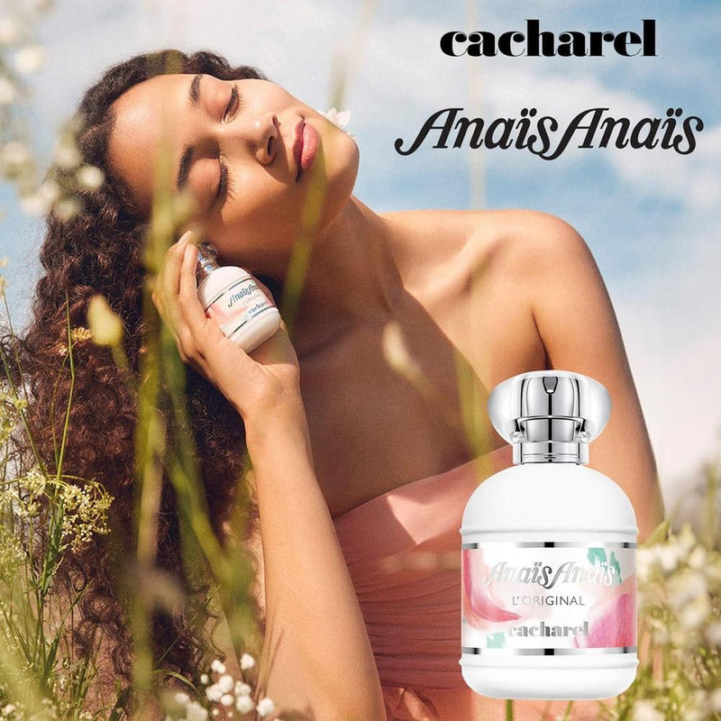 Cacharel Anais Anais Perfume en espray para mujer, con fragancia de grosella negra, lirio blanco y almizcle