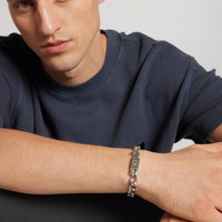 Pulsera de eslabones para hombre de Calvin Klein, de cadena y cierre seguro, diseño contemporáneo y elegante