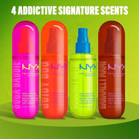 NYX PROFESSIONAL MAKEUP Juicy Boo Perfume de aceite en aerosol cítrico duradero para cabello y cuerpo, vegano, sin crueldad