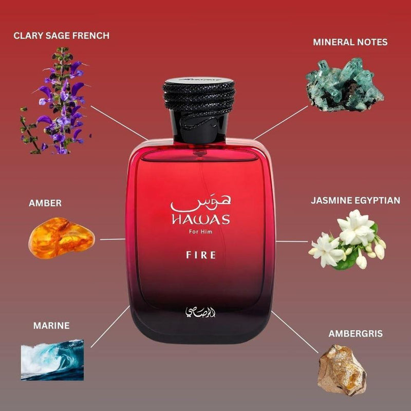 RASASI Hawas Fire Eau De Parfum for men