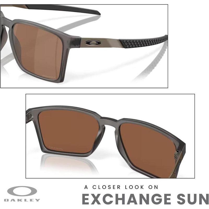 Oakley Exchange Sun OO9483 - Lentes de sol rectangulares unisex con kit de accesorios y cuidado