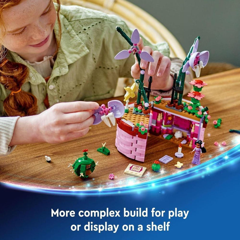 LEGO Disney Encanto: Construye la Maceta de Isabela con Mini-Muñeca, Ideal para Jugar y Decorar, Regalo para Niños