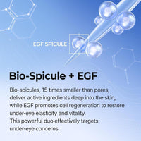 Crema para Bolsas de Ojos Dr.Melaxin Eyephalt, reducción de hinchazón y ojeras, mejora la elasticidad con EGF y Bio-Spicule