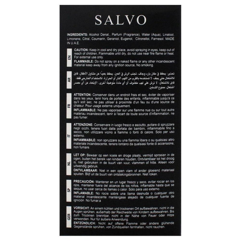 Maison Alhambra Salvo Intense for Men - 3.4 oz EDP Spray