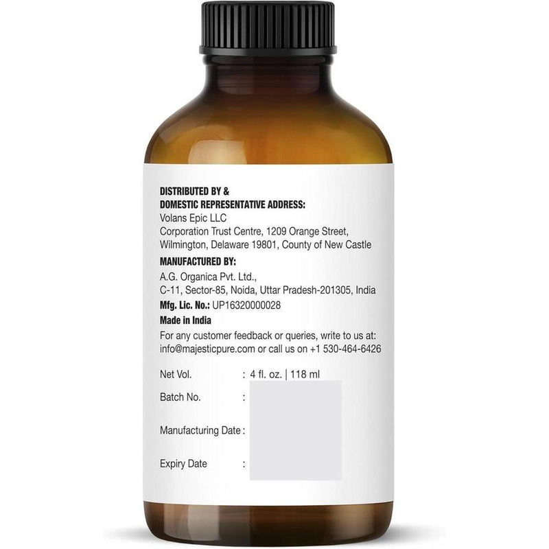 Majestic Pure: Aceite esencial de lavanda de grado terapéutico, puro y natural, ideal para aromaterapia y cuidado personal