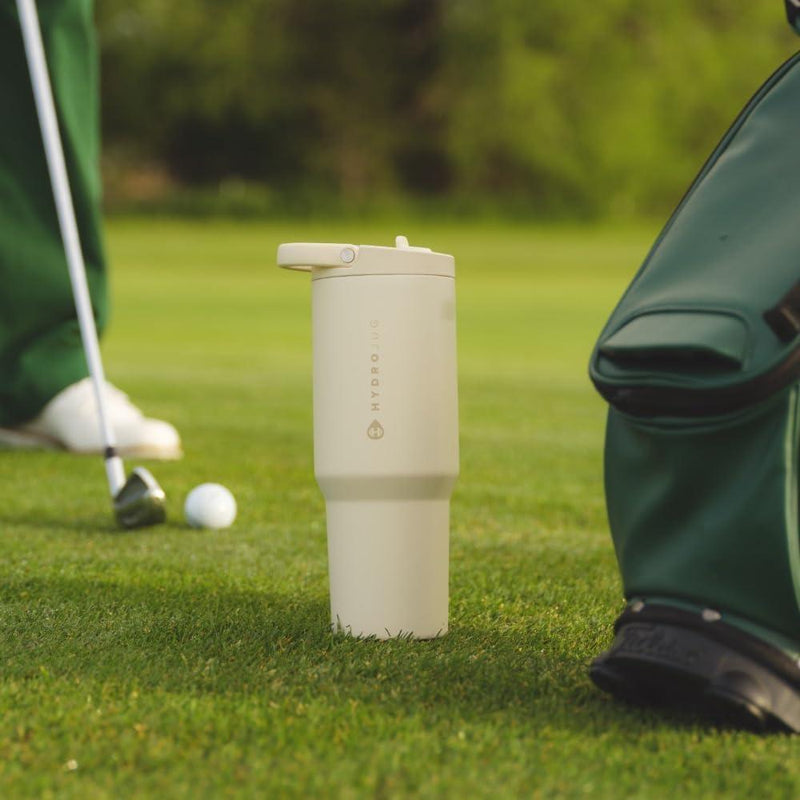 HydroJug Sport Botella inoxidable con popote, aislada al vacío, a prueba de fugas, diseño ergonómico, apta para lavavajillas, duradera
