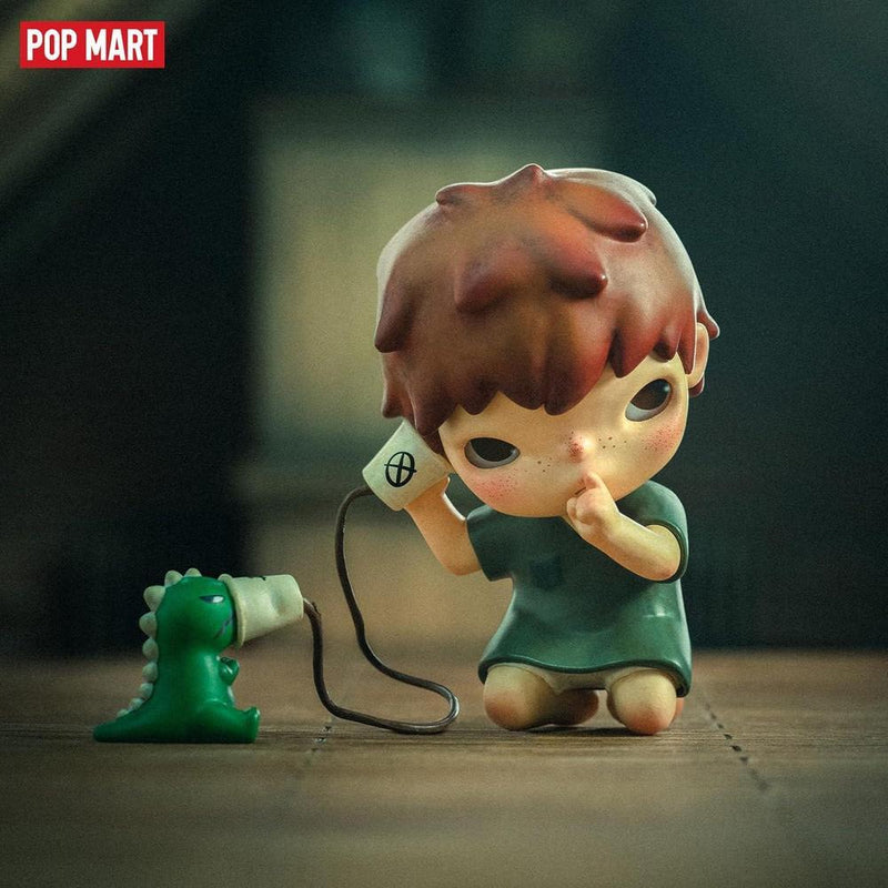 Figuras de la serie POP MART Hirono Mime, diseño aleatorio en caja ciega, juguetes coleccionables para decorar y regalar