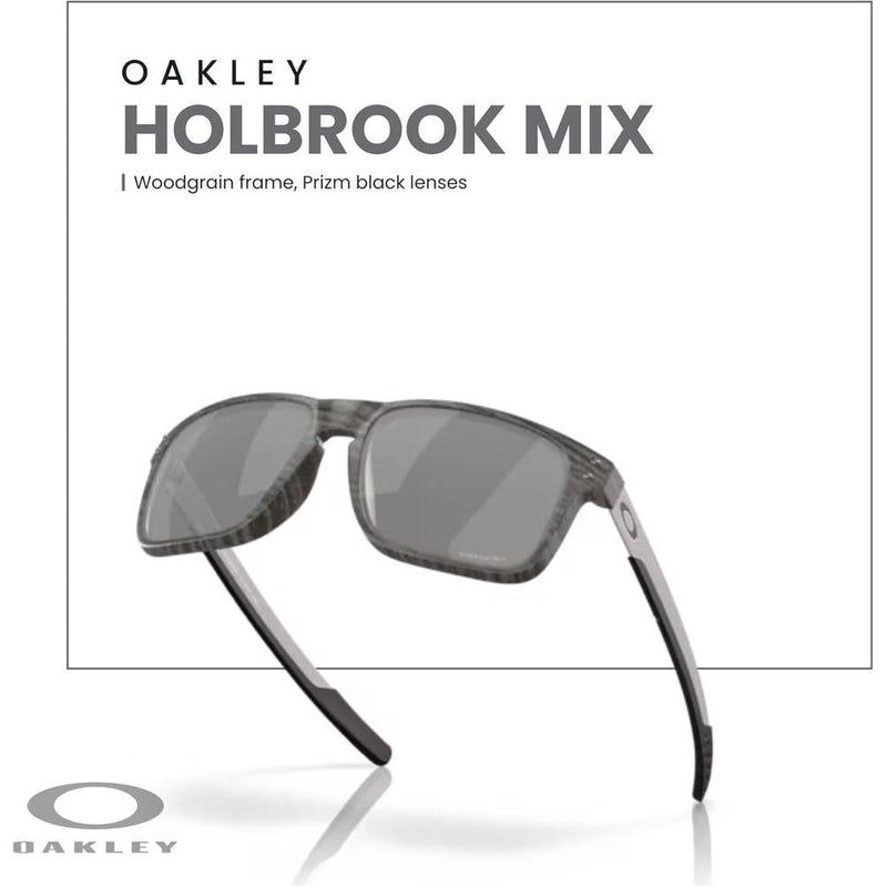 Lentes de sol Oakley Holbrook Mix para hombre con correa y kit de cuidado