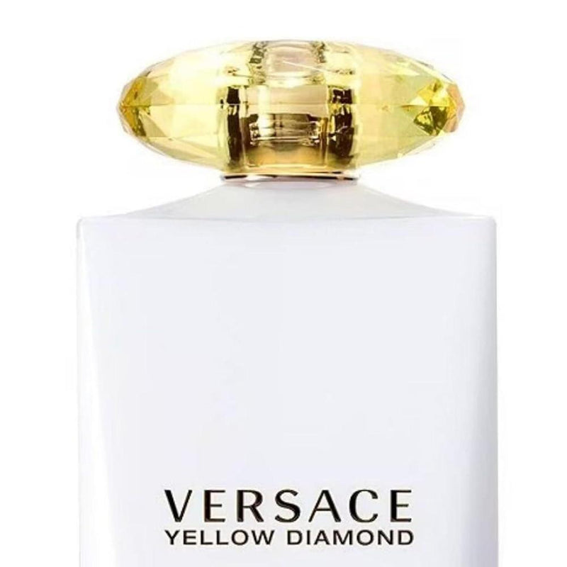 Versace Loción Corporal Diamante Amarillo, aroma floral, 200ml. Hidratación y luminosidad para la piel