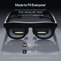 Gafas AR XREAL One Pro con chip X1, óptica X-Prism, sonido Bose, para iPhone, Steam Deck, ROG, Mac, PC y Android