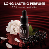 GODA Perfume de feromonas para mujer con fragancia duradera a jazmín y rosa, vegano, libre de crueldad