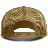 Gorra Timberland para hombre, diseño Trucker con parche de montaña, ajuste de malla y visera curva