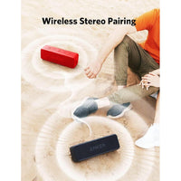 Anker Soundcore 2 Altavoz Bluetooth con sonido estéreo 12W, Bluetooth 5, Bassup, IPX7 impermeable y 24 horas de reproducción