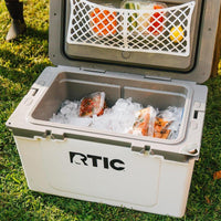 RTIC Refrigerador duro ultraligero para bebidas, ideal para playa, camping, pesca y barbacoas, más ligero que otros modelos