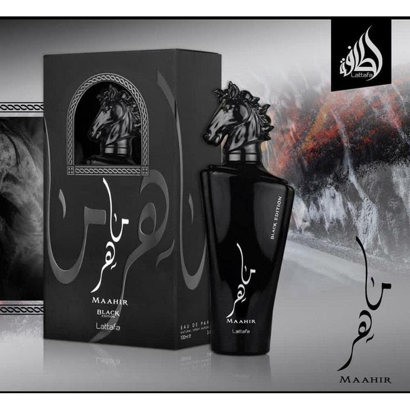 Lattafa Perfumes Maahir Black Edition Eau de Parfum Unisex