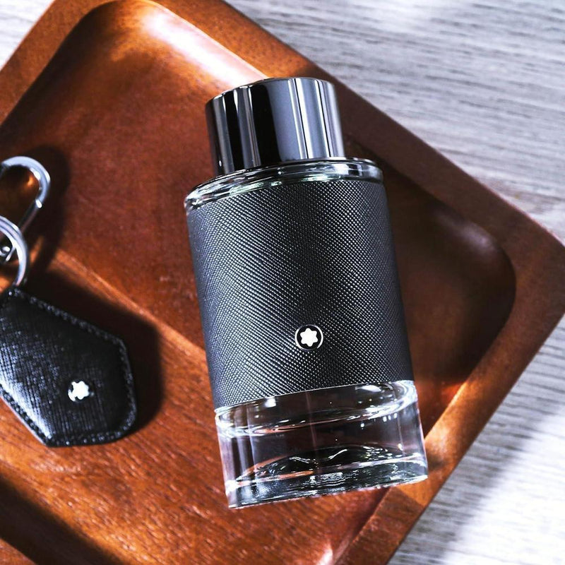 MONTBLANC Explorer Eau de Parfum con fragancia duradera de notas de salvia, sándalo y pachulí, estilo amaderado y aromático