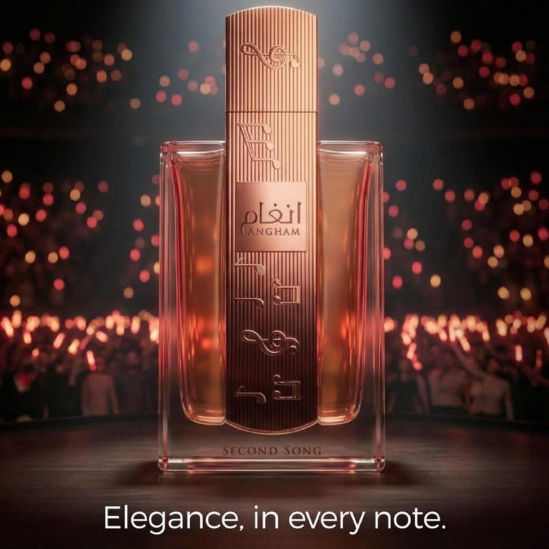Lattafa Angham Second Song Eau de Parfum – Fragancia Unisex Oriental Vainilla, Dulce y Cremosa de Larga Duración