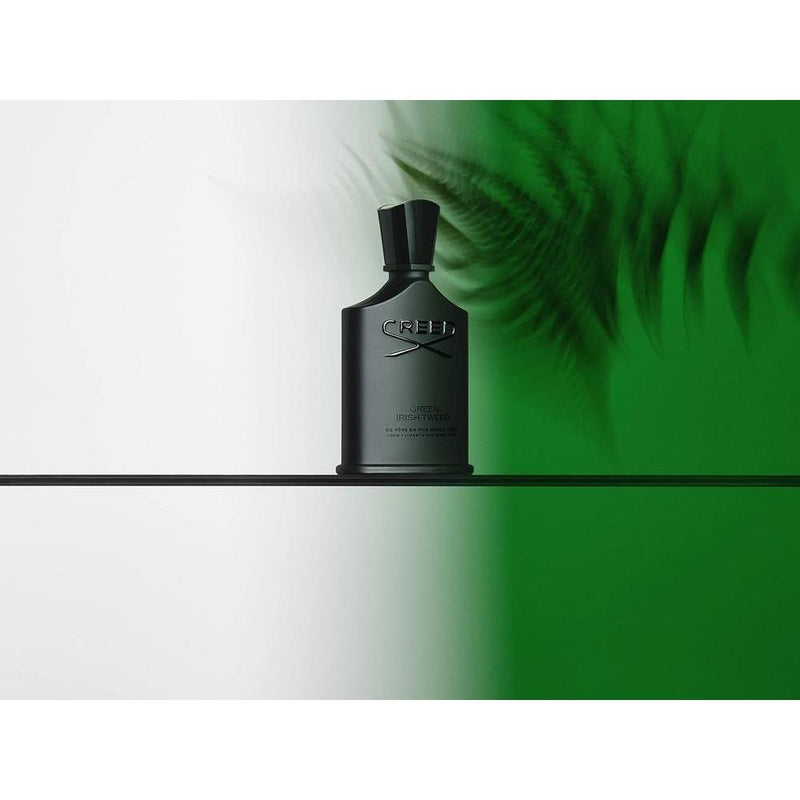 Creed Green Irish Tweed, colonia de lujo para hombres, fragancia de fougère aromático y maderas verdes y musgosas