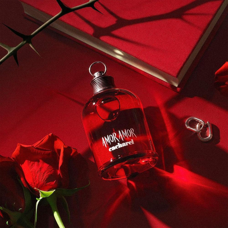 Cacharel Amor Amor Eau de Toilette para Mujeres, Fragancia Floral y Afrutada con Jazmín y Vainilla