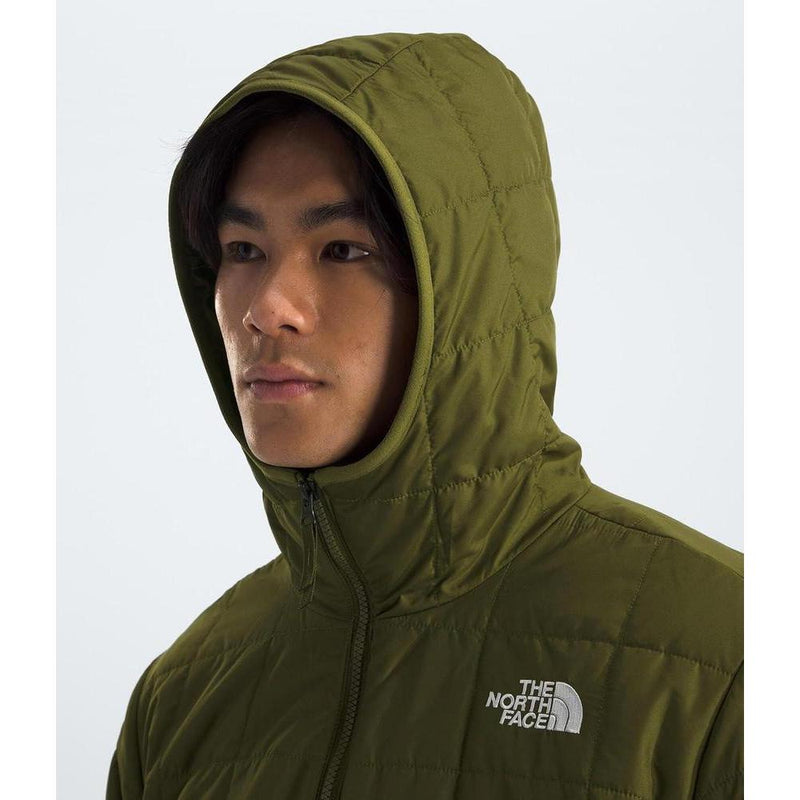 THE NORTH FACE Sudadera con capucha aislante Junction, tela repelente al agua, diseño circular, cómoda para explorar