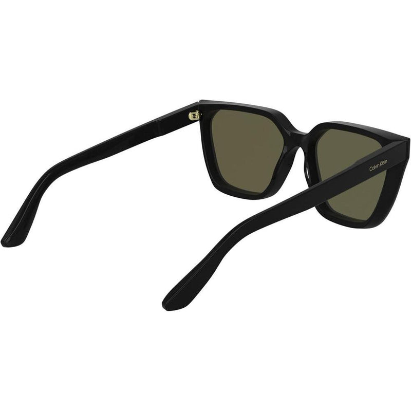 Gafas de sol cuadradas Calvin Klein para mujer, elegantes y sostenibles con marco de acetato renovado y diseño RXable
