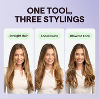 Cepillo Térmico Wavytalk para Peinado lónico. Consigue Cabello Suave con Rizos Naturales y Voltaje Dual
