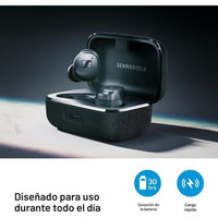 Sennheiser Momentum True Wireless 4 Auriculares Inalámbricos Bluetooth ANC Adaptable Sonido Cristalino Negro Copper