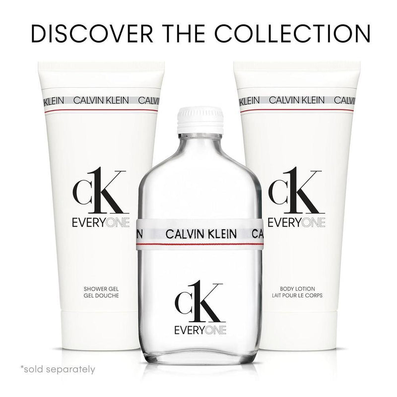 Calvin Klein CK Everyone Eau de Toilette cítrica unisex con notas de naranja, jengibre y madera de cedro