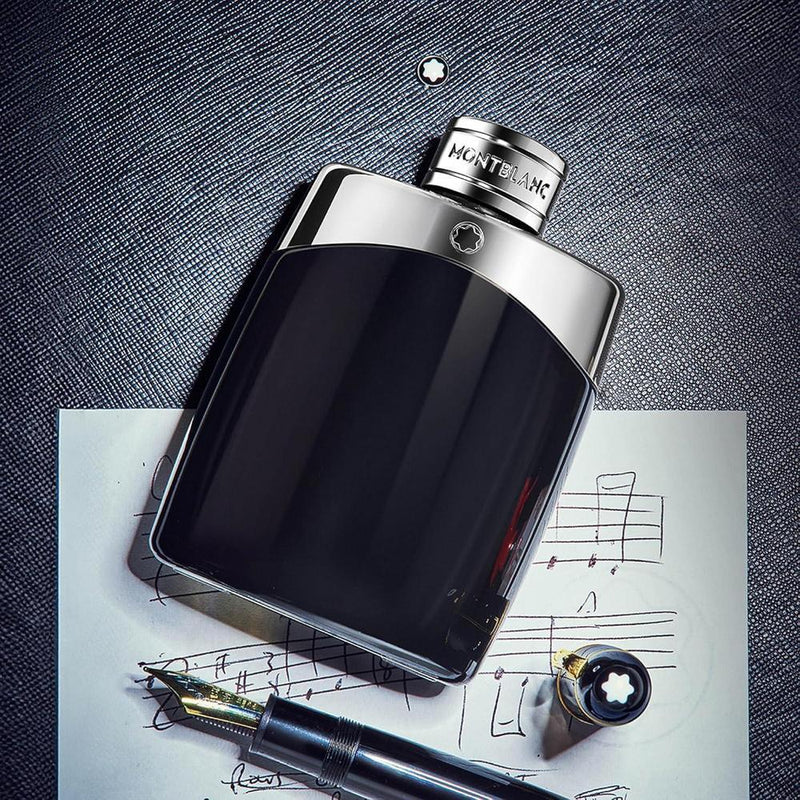 MONTBLANC Legend Eau de Toilette, fragancia duradera con notas de bergamota, jazmín y sándalo, fresca y fougère
