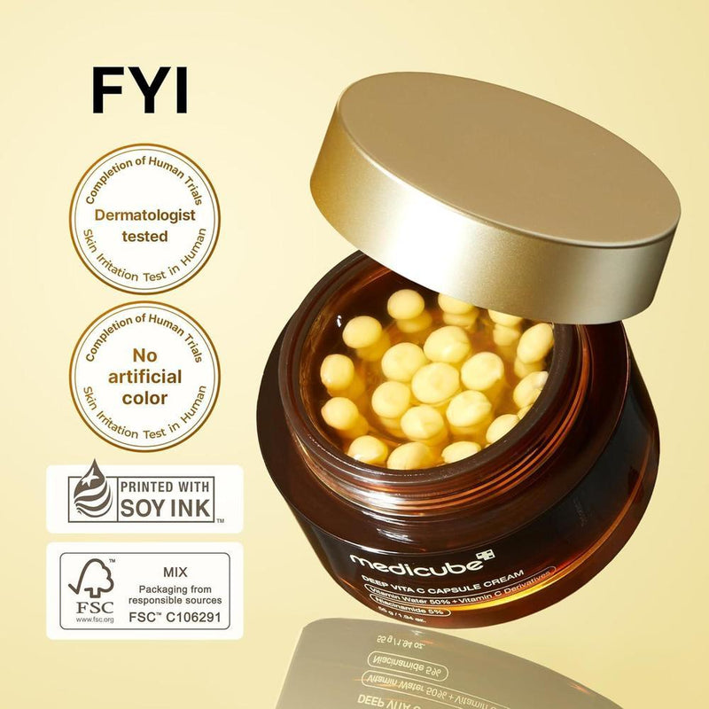 Hidratante en Cápsulas Doradas con Vitamina C Profunda 57ml