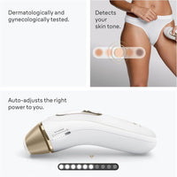 Braun IPL Silk·Expert Pro 5 PL5347, sistema de depilación para mujeres y hombres, resultados duraderos con cabezales de precisión adicionales