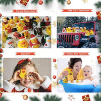Calendario de Adviento 2025 con patos de goma, 24 días de sorpresas, regalo de cuenta regresiva para niños y adolescentes