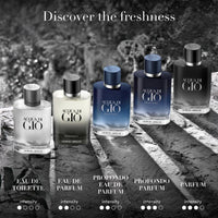 Acqua di Giò Profondo Eau de Parfum, colonia para hombre con aroma fresco de mandarina, lavanda y cedro