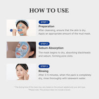 Medicube Máscara Facial De Barro Con AHA, BHA, PHA, Enfriamiento Y Ajuste De Poros, Fórmula Coreana De Secado Rápido, 100ml