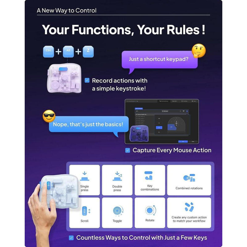 TOUR BOX Elite Plus: Consola creativa programable Bluetooth para edición de fotos y videos, graduación e ilustración