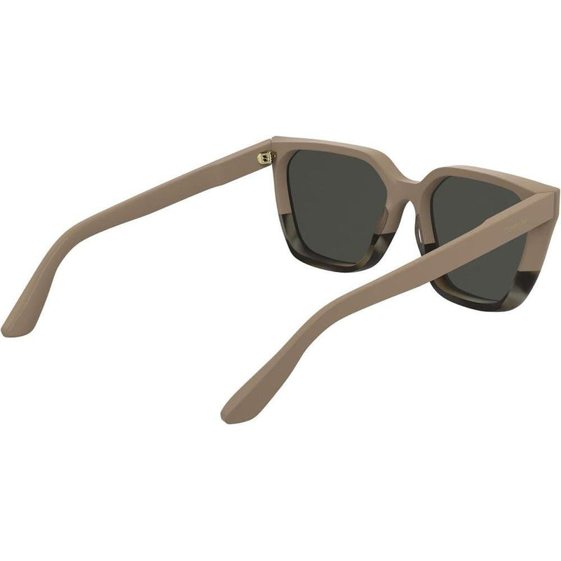 Gafas de sol cuadradas para mujer Calvin Klein con marcos de acetato renovado y logotipo discreto en las sienes