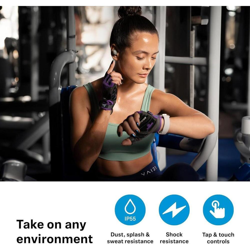 Sennheiser Momentum - Auriculares Deportivos Con Ajuste De Sonido Y ANC Adaptativo, Ajuste Seguro, Batería 24 Horas