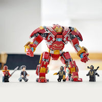LEGO Marvel Hulkbuster: La Batalla de Wakanda Set con Figuras de Acción de Avengers y Bruce Banner