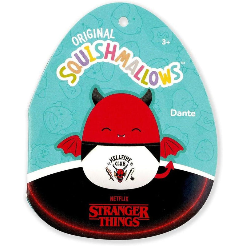 Peluche Squishmallows Stranger Things Dante The Devil oficial de Jazwares